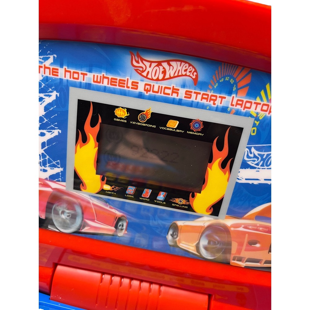 Rare Hot Wheels Speed Shop Electronic Learning Laptop Toy for Kids Educational - Picture 3 of 5
